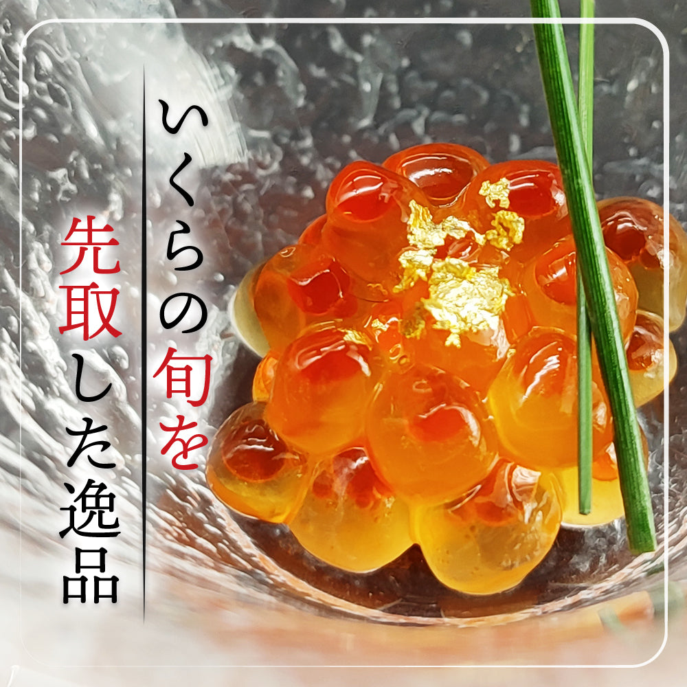 (a017-01)北海道産 いくら 醤油漬け 100g×3パック【本州・四国エリア送料無料】
