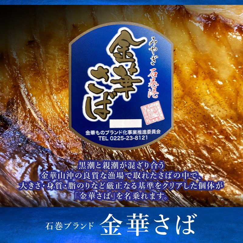(b002-01)★新技法でさらに美味しくなりました!★宮城県産 金華さば 一夜干し 10枚セット【本州・四国エリア送料無料】